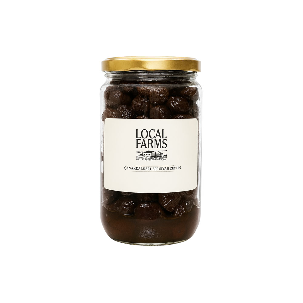 Çanakkale 321 - 390 Siyah Zeytin 400 G