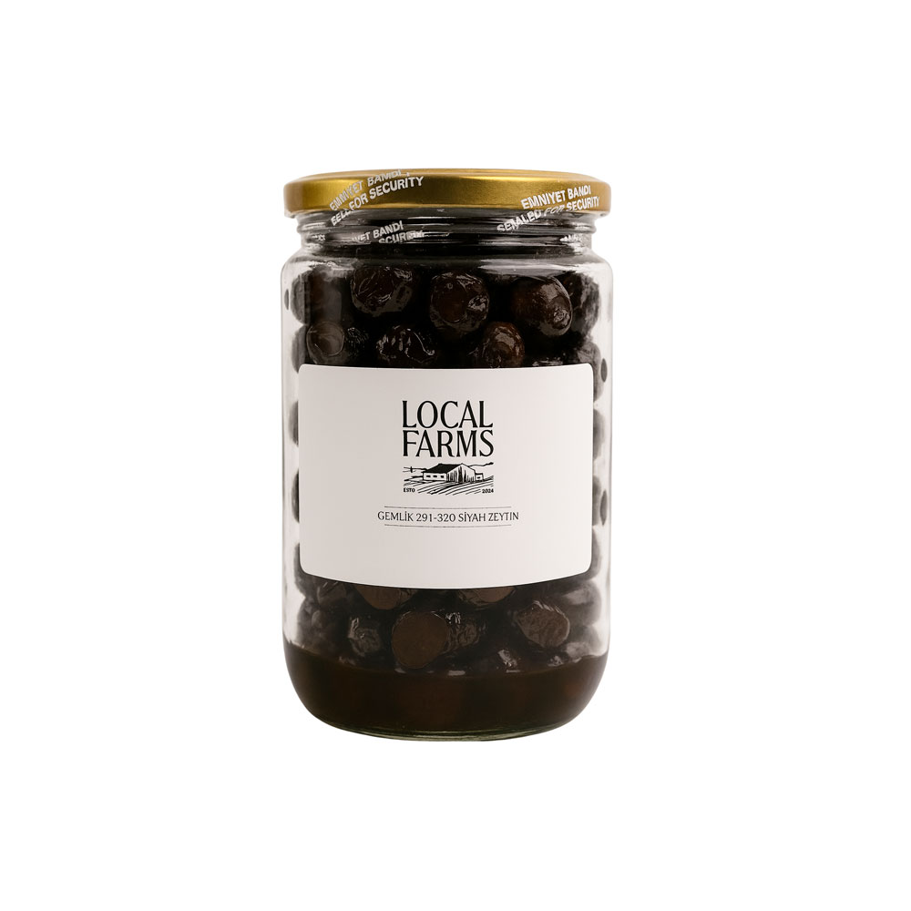 Gemlik 291 – 320 Siyah Zeytin 400 G