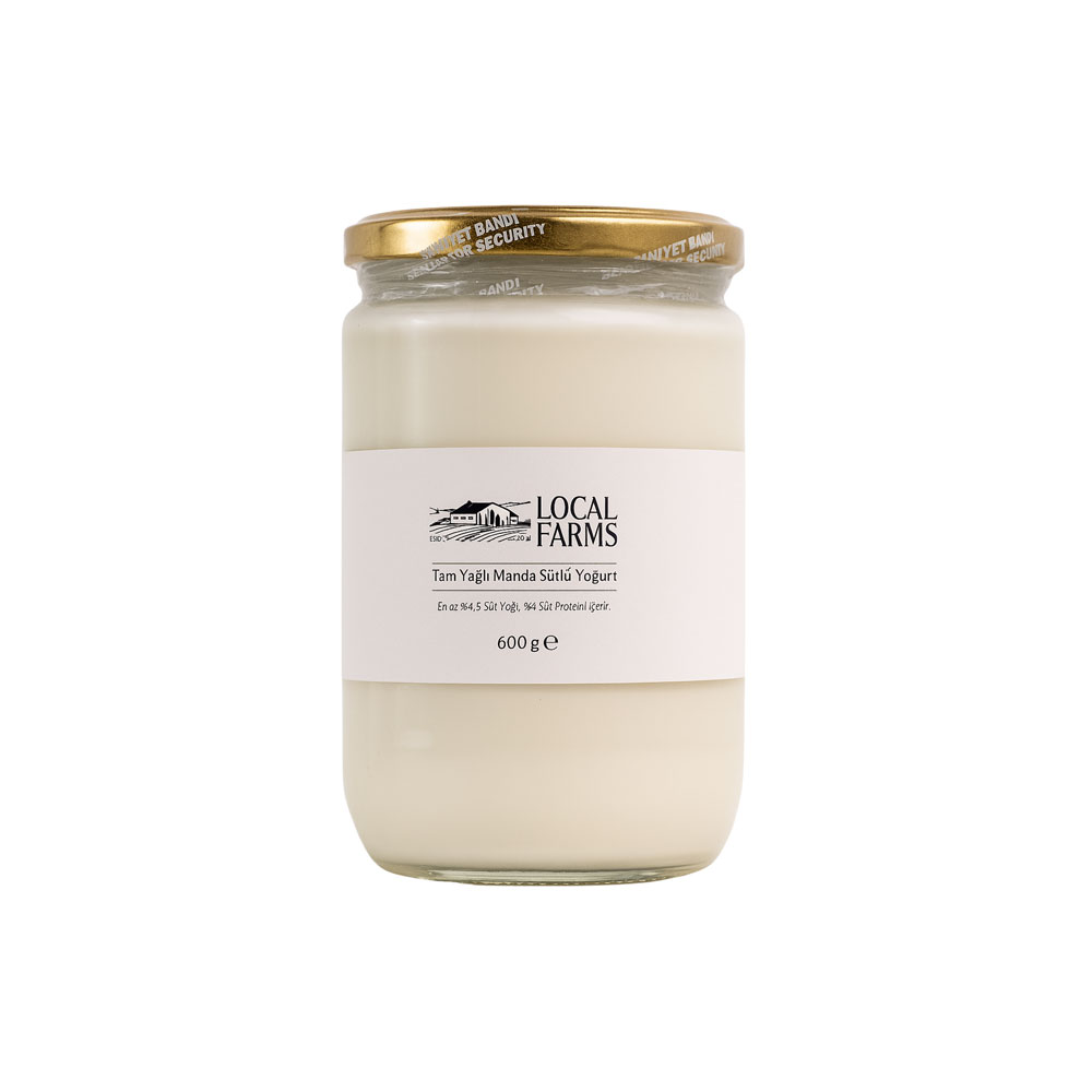 Tam Yağlı Manda Yoğurdu 600 G